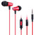 爱易思（Easeyes）EM11丽音系列3.5接口耳机（红色）