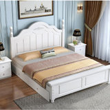 简约板式床实木床+床头柜YW-JG002(默认)