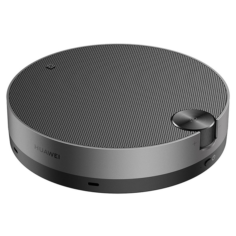 华为huaweifreego便携蓝牙音箱cm530曜石黑金属质感分频双喇叭一碰传