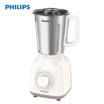 飞利浦(Philips)家用不锈钢搅拌机 HR2107 全新软嘴设计 多功能辅食料理机