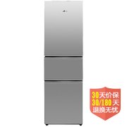 美的（Midea）BCD-215TQM冰箱（闪白银）