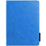 伟吉iPad疯马纹保护套W10112-8浅蓝【国美自营 品质保证】适用于iPad mini 2/4， 9.7寸 (全包设计、贴身保护，轻薄设计、既保护又轻薄)