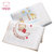 小米米minimoto婴儿纱布方巾宝宝口水巾喂奶巾多用巾30cmx30cm2片装