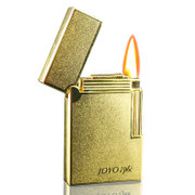 诤友JOYO黄金色打火机 充气超薄防风点烟器烟具产品 送男友生日礼物礼品