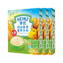 Heinz亨氏 婴幼儿营养米粉 225g*3(鸡肉蔬菜 默认值)