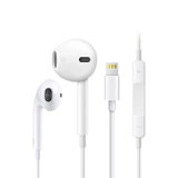 苹果12耳机iPhone7/8/plus/XR耳机线控重低音耳机11(白色)