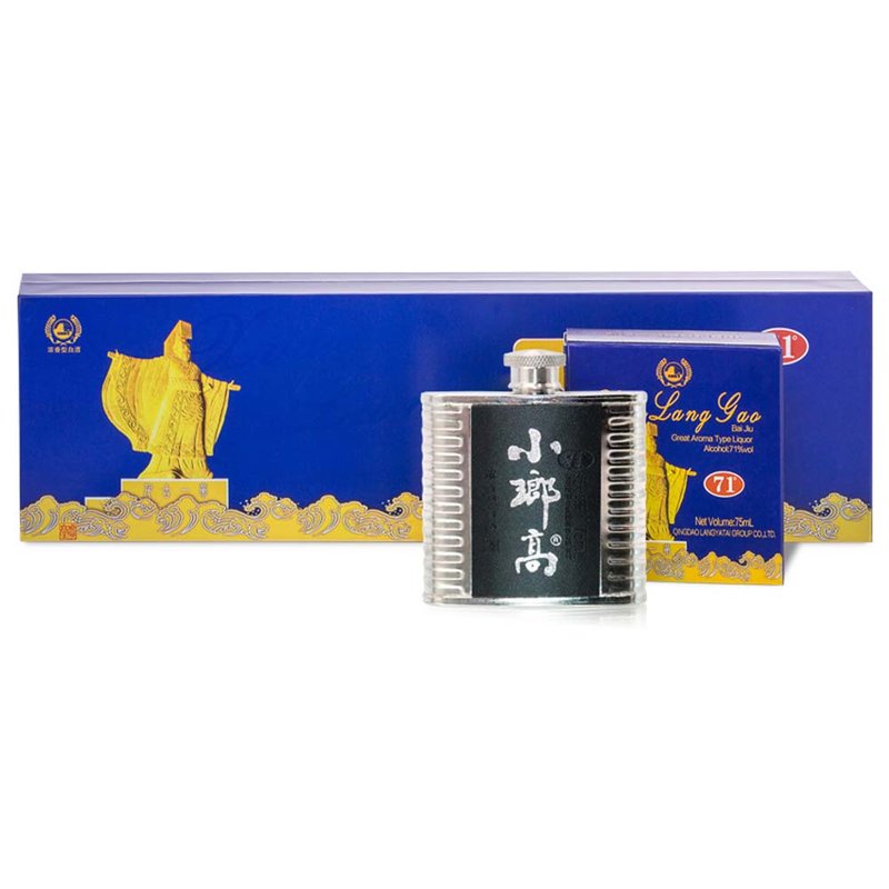 琅琊台71度小琅高白酒75ml*4 浓香型