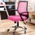匠林家私椅子弓形椅升降办公椅电脑椅家用(粉色 黑框)