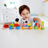 Hape儿童火车积木玩具车拆装组装  E8037 拼搭1岁+ 国美超市甄选