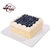 贝思客 蓝妃儿生日蛋糕蓝莓味奶油蛋糕水果生日蛋糕礼盒生日礼物(1.0磅)第4张高清大图