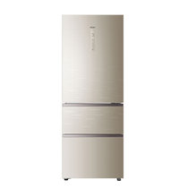 海尔(Haier)BCD-325WDGB 325升三门冰箱 彩晶面板 干湿分储 智能双变频 节能静音
