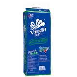 维达vinda蓝色经典系列纸巾1600克卫生纸卷纸 V4080(V4080一条)