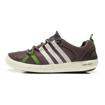 Adidas阿迪达斯三叶草情侣款 涉水鞋 运动跑步鞋沙滩鞋(咖啡 44)