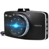 凌度BL660双镜头行车记录仪3英寸大屏1080P高清广角夜视倒车影像单镜头170度广角(双镜头标配+8G卡)
