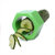 创意螺旋黄瓜切片器/瓜类料理刀(绿色)