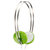 宾果（Bingle）i330耳机头戴式便携耳机 绿色（不锈钢头带 双向拉伸设计 3.5mm标准镀金插针 音质传输更有保障）