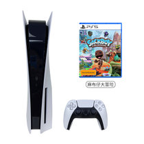 索尼sony PS5主机 PlayStation 电视游戏机 蓝光8K 国行现货(PS5光驱版  麻布仔大冒险)