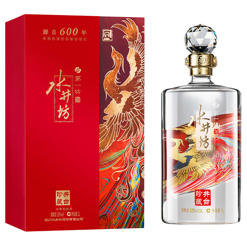 国美自营 水井坊井台53度(珍藏版)凤1l【图片 价格