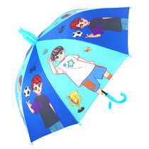 防水套儿童雨伞男女孩卡通雨伞宝宝小孩幼儿园小学生遮阳伞直柄伞(中款 帅气男孩 默认)