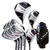 Mizuno高尔夫球杆 SE New T-ZOID  套杆(C45CM76171-14黑蓝 球包)