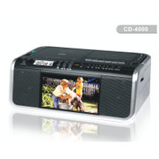 【赠耳机】熊猫CD4000cd4000便携式可视DVD数码播放机兼容CD优盘磁带和收音机