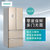 西门子(Siemens)KM40FA30TI 454升变频直冷 多门冰箱（浅金）零度生物保鲜 混合制冷 独立三循环 人性设计