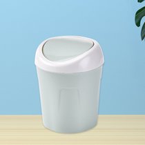 桌面垃圾桶桌上迷你可爱小号家用收纳桶垃圾盒小型卫生桶垃圾袋(北欧绿1个装)