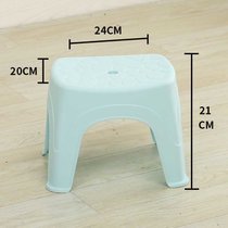 塑料凳子家用板凳加厚小凳高凳朔料登子客厅椅子小号经济型胶凳子(小号北欧蓝 默认)