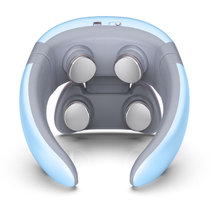 奥克斯(AUX)颈椎按摩仪无线遥控多功能振动脉冲护颈仪 H61(顶配款 遥控 蓝色)