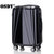 OSDY新品时尚男女拉杆箱24寸登机箱万向轮20寸旅行行李箱箱子潮(黑色 20寸)