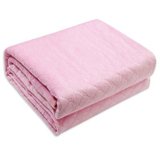 美帜家纺高贵优雅双层印花空调毯(粉色)
