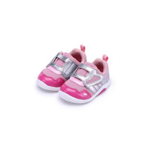 巴拉巴拉婴儿学步鞋宝宝鞋子2018新款秋季防滑软底6-12个月防踢鞋(20 粉红)