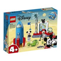 LEGO乐高【6月新品】迪士尼系列米奇和朋友们10774米奇和米妮的太空火箭积木玩具