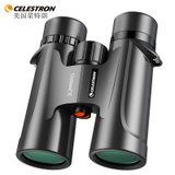 星特朗CELESTRON原野系列黑色双筒望远镜10X42 高清高倍版充氮气防水大目镜广角户外微光夜视非红外便携