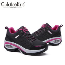 CaldiceKris（中国CK）秋冬户外登山防滑软底休闲旅游女鞋CK-X103(黑色 39)