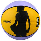 斯伯丁SPALDING篮球NBA系列橡胶材质蓝球室外6号用球 73-303（橡胶）(6)