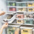 保鲜盒食品级冰箱专用塑料盒子长方形透明冷冻收纳商用带盖水果分装盒果蔬收纳盒(590ml)