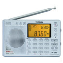 德生(Tecsun) PL-380 全波段数字解调 收音机 四六级英语听力高考考试 银色