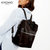 KNOMO英国Gilbert新款女式手提双肩包时尚休闲旅行包电脑防盗包(黑色)