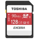 东芝(TOSHIBA）128GB 90M/S SDHC Class10 UHS-I U3存储卡 支持4K拍摄【真快乐自营 品质保证】