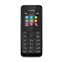 诺基亚（NOKIA）1050/105 移动2G/联通2G GSM手机 超长待机 简单易操作老人机备用机 学生机(105黑色)
