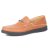 2013新款头层牛皮按摩时尚休闲鞋男士超柔软舒适透气皮鞋 M131023(89土黄 42)