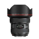 佳能（Canon）EF 11-24mm f/4L USM 广角变焦镜头 佳能专业级别单反镜头 “红圈灯泡”非鱼眼广角镜头(黑色 官方标配)