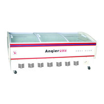 安淇尔(anqier) BD/BC- 568 /628/668升 卧式配菜柜 商用冷藏展示柜 单温玻璃门 白色(BD/BC-668 2.2米)