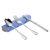 东郎勺叉筷便携三件套筷子勺子叉子三件套户外旅行带盒子