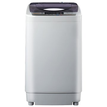 韩电(KEG) XQB62-D1518 6.2公斤 波轮全自动洗衣机 透明黑 15分钟快速洗涤