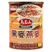 马玉山 黑麦燕麦综合麦片700g 台湾*品牌 原装进口