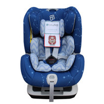 Babyfirst 汽车儿童安全座椅0-6岁 太空城堡ISOFIX 太空城堡星空蓝