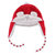 迪士尼宝宝欢乐伊甸园 男女童款夹棉护耳帽 卡通婴儿帽子(大红色冬款 50 12-18个月)