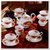 骨瓷欧式茶具15头景德镇陶瓷器英式下午茶咖啡具套装杯子碟子(英式15头铂金套装 15件)